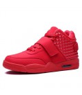 Men Casual Suede Leather Men High Top Casual Shoes