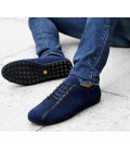 Aleader Nubuck Leather Men Shoes Spring Male Casual Shoes
