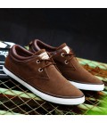 Casual Lace Up Canvas Men Flats Shoes