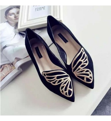 Women Loafers Flats Pointed toe Shoes