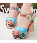 Women's Shoes Leatherette Spring Summer Comfort Platform Wedge Heel 