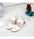 Women's Shoes PU Spring Summer Comfort Sandals Chunky Heel