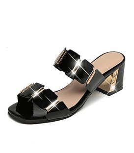 Women's Shoes PU Spring Summer Comfort Sandals Chunky Heel