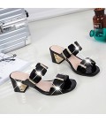 Women's Shoes PU Spring Summer Comfort Sandals Chunky Heel