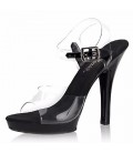 Women's Shoes PVC Spring Summer Club Shoes Light Up Shoes