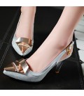 Women's Shoes Leatherette Glitter Spring Summer Slingback Sandals