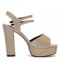 Women's Shoes Glitter Spring Summer Gladiator Sandals Chunky Heel