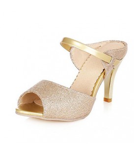 Women's Shoes PU Spring Summer Basic Pump Comfort Sandals