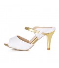 Women's Shoes PU Spring Summer Basic Pump Comfort Sandals