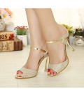 Women's Shoes PU Spring Summer Basic Pump Comfort Sandals