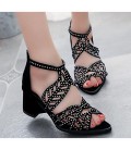 Women's Shoes Nubuck leather Spring Summer Gladiator Comfort Sandals 