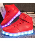 Women's Shoes Leatherette Spring Fall Light Up Shoes Comfort Sneakers Walking Shoes 