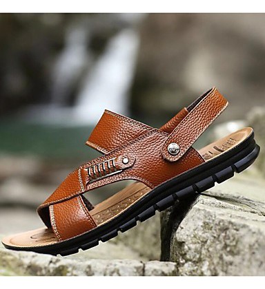 Men's Shoes Leather Spring / Summer Light Soles
