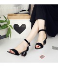 Women's Shoes Suede Spring / Summer Sandals Heterotypic Heel