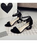 Women's Shoes Suede Spring / Summer Sandals Heterotypic Heel