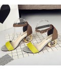 Women's Shoes Suede Spring / Summer Sandals Heterotypic Heel