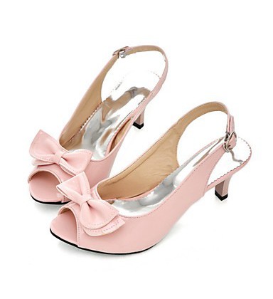 Women's Shoes PU Spring Summer Sandals Chunky Heel Stiletto Heel
