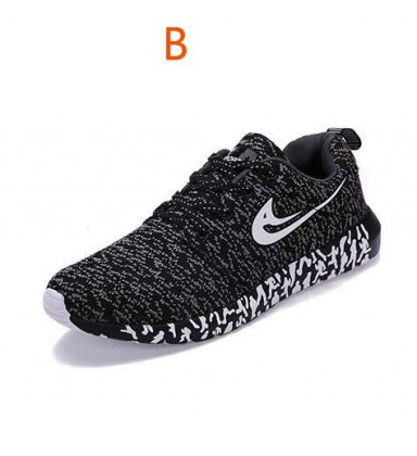  New Men Shoes Casual Mixed Color Breathable Mesh Canvas Flat