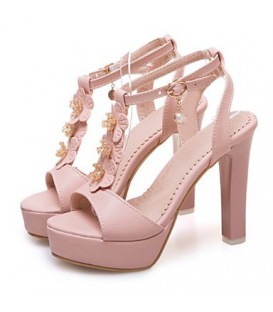 Women's Shoes PU Spring Summer Novelty Comfort Sandals