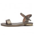 Women's Shoes Cowhide Spring Summer Comfort Sandals
