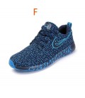  New MenShoes Casual Mixed Color Breathable Mesh Canvas Flat