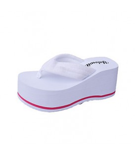 Women's Shoes PU(Polyurethane) Spring / Summer Comfort Sandals Chunky Heel 