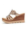 Women's Shoes Microfiber Summer Novelty Slippers