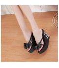 Women's Shoes Leatherette Summer Wedge Heel