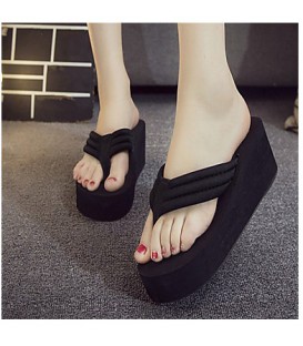 Women's Shoes Fabric Summer Comfort Slippers