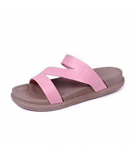 Women's Shoes PU(Polyurethane) Summer Comfort Slippers