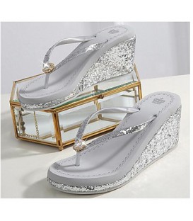 Women's Shoes PU(Polyurethane) Summer Comfort Slippers