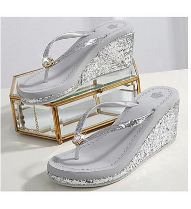 Women's Shoes PU(Polyurethane) Summer Comfort Slippers