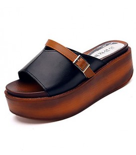 Women's Shoes PU(Polyurethane) Summer Comfort Slippers
