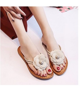 Women's Shoes PU(Polyurethane) Summer Comfort Slippers