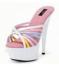 Women's Shoes Leatherette Summer / Fall Club Shoes Heels Stiletto Heel 
