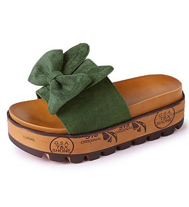 Women's Shoes PU(Polyurethane) Summer Comfort Slippers