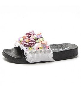 Women's Shoes PU(Polyurethane) Spring Comfort Slippers