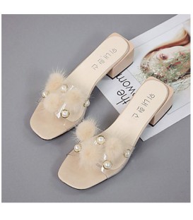 Women's Shoes PU Summer Gladiator Slippers