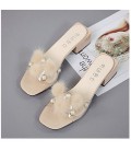 Women's Shoes PU Summer Gladiator Slippers