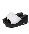 Women's Shoes Cowhide Summer Comfort Slippers