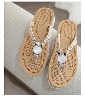 Women's Shoes PU(Polyurethane) Summer Comfort Slippers