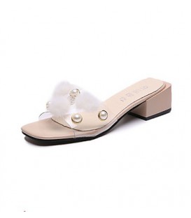 Women's Shoes PU Summer Gladiator Slippers