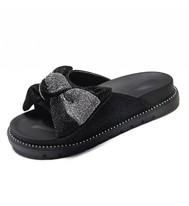 11Women's Shoes PU(Polyurethane) Spring / Summer Comfort Slippers 