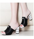 Women's Shoes Patent Leather Summer / Fall Gladiator / Basic Pump Slippers 