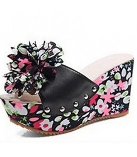 Women's Shoes PU(Polyurethane) Summer Comfort Slippers