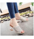 Women's Shoes Leather / Microfiber Spring / Fall Novelty Slippers