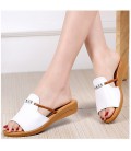Women's Shoes Cowhide Spring & Summer Comfort Slippers