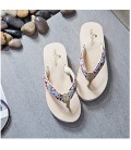 Women's Shoes Fabric Summer T-Strap / Comfort Slippers