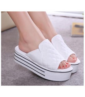 Women's Shoes Fabric Summer Comfort Slippers