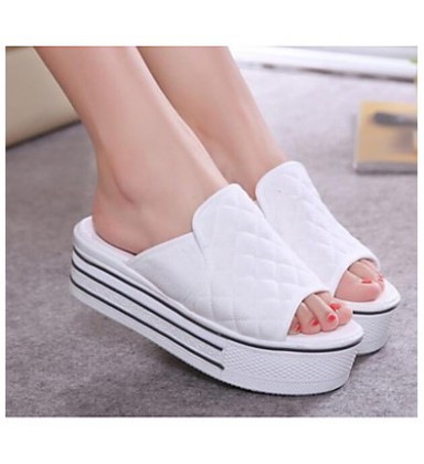 Women's Shoes Fabric Summer Comfort Slippers